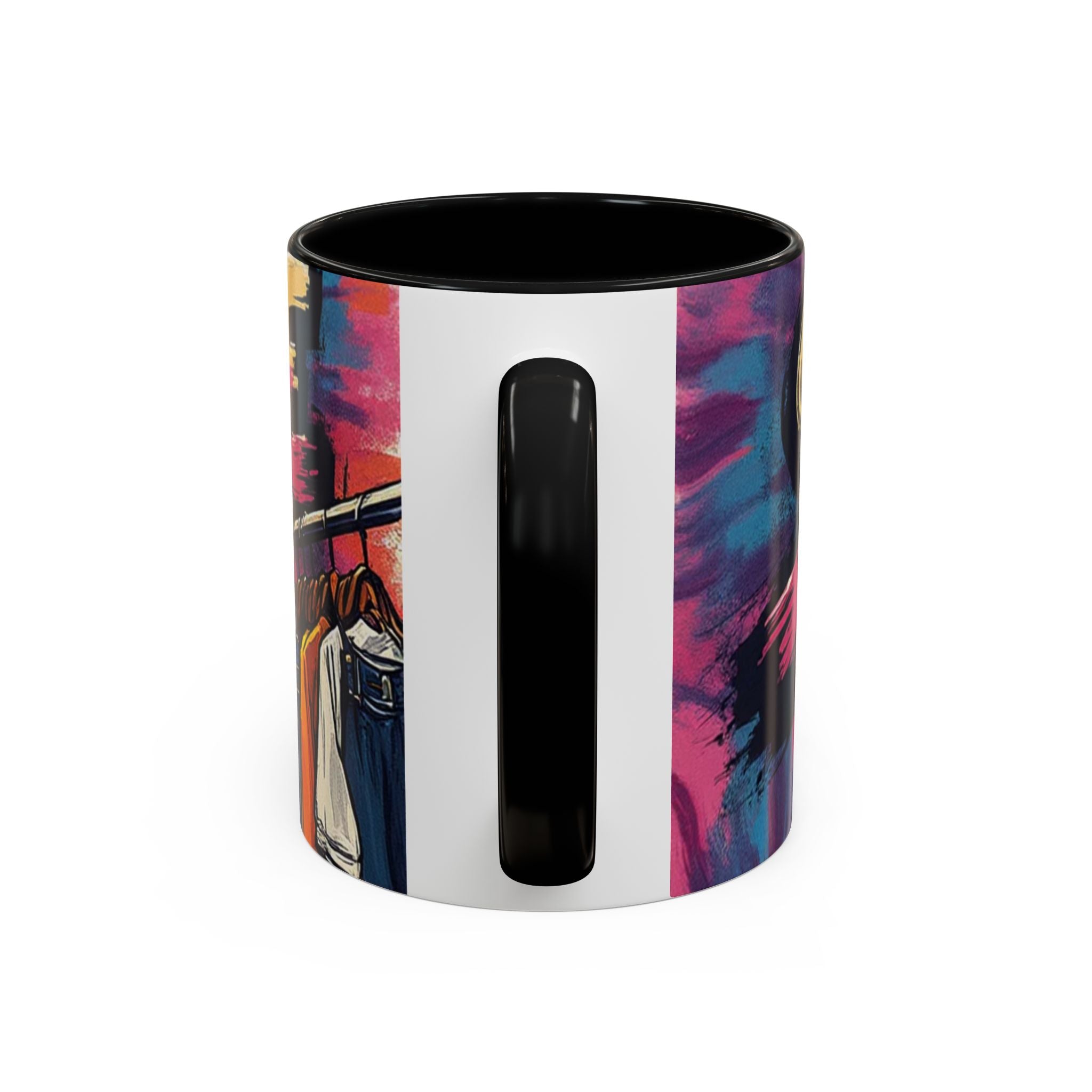Coffee Mug — 'More' Retro Graffiti Closet Design Accent Mug (11/15oz)