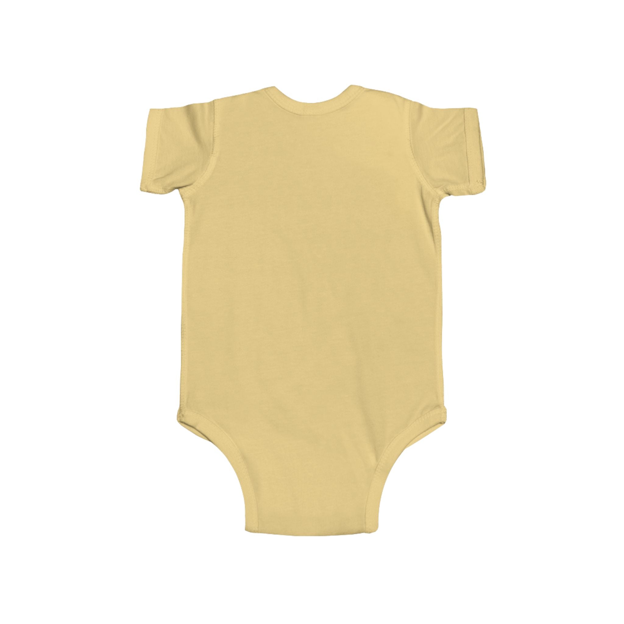 Baby Bodysuit — Retro Hockey Player Graphic Infant Onesie