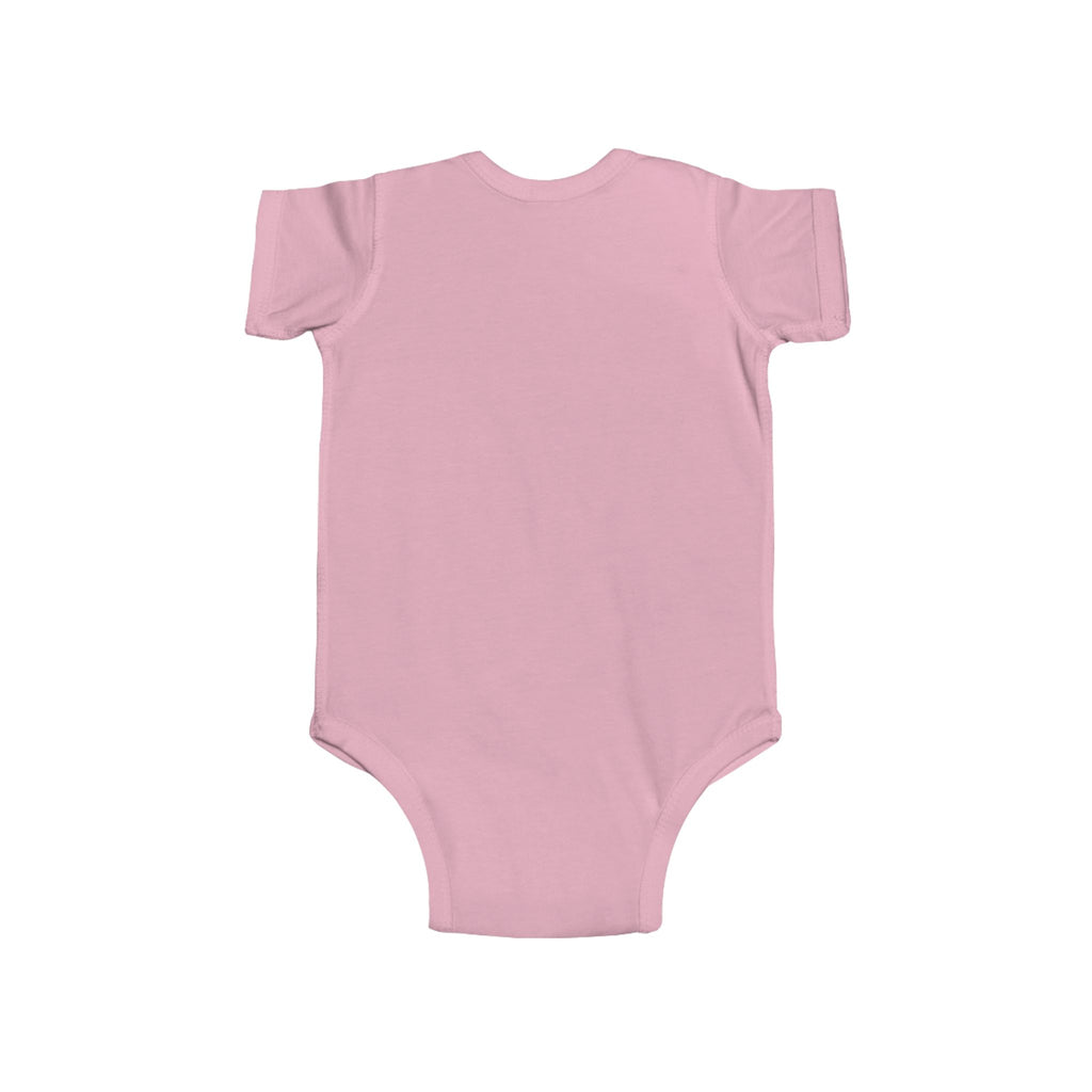 Baby Bodysuit — Retro Hockey Player Graphic Infant Onesie