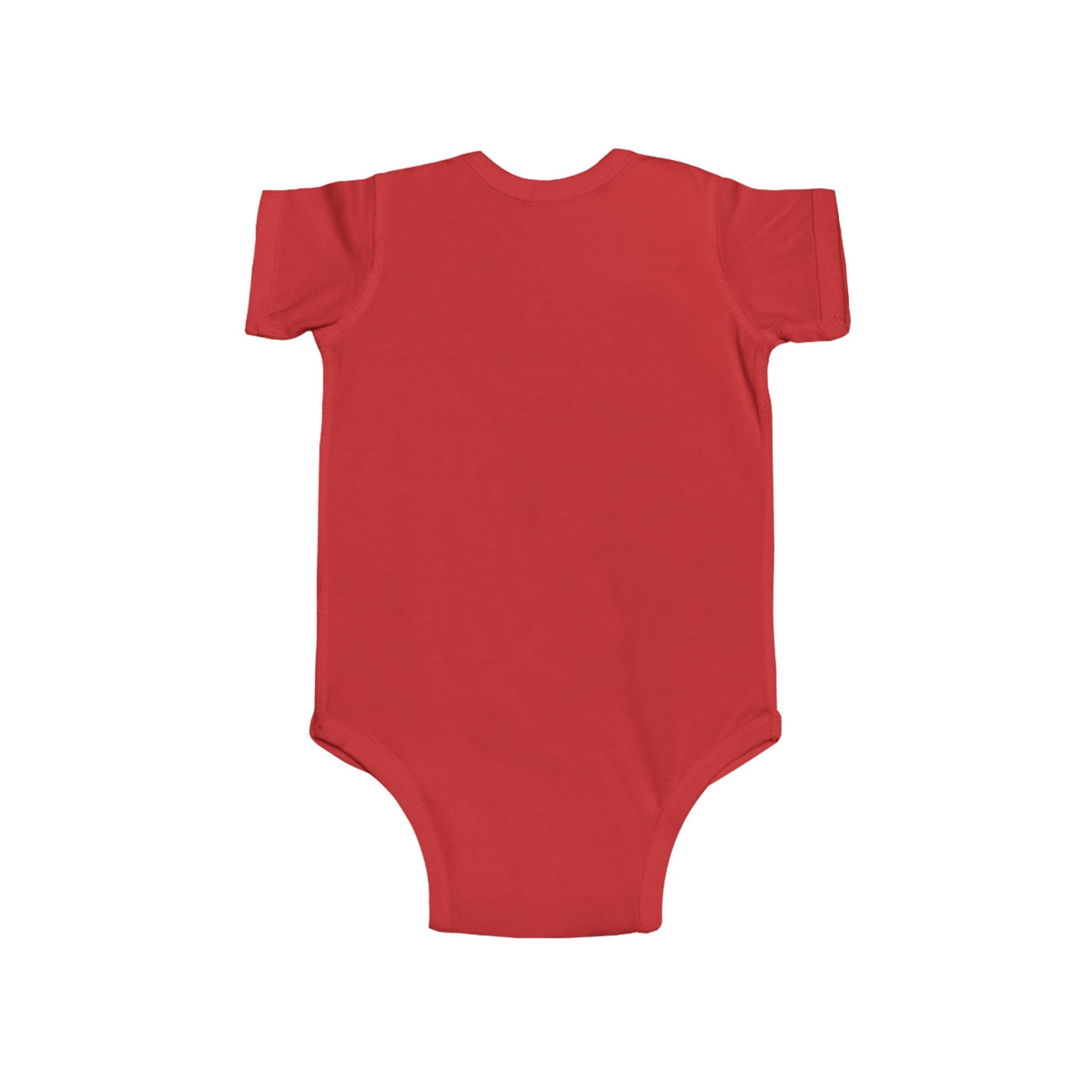 Baby Bodysuit — Retro Hockey Player Graphic Infant Onesie