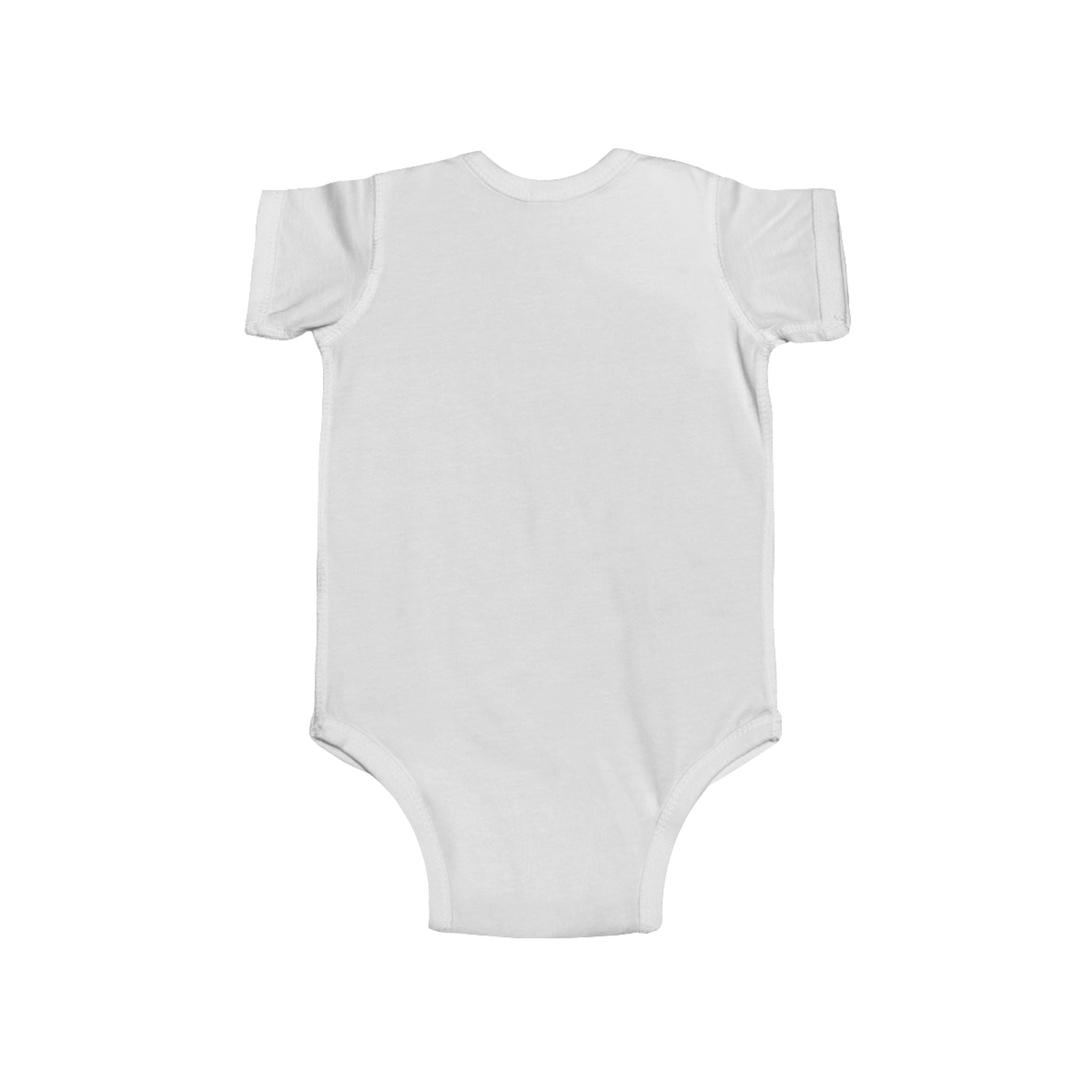 Baby Bodysuit — Retro Hockey Player Graphic Infant Onesie