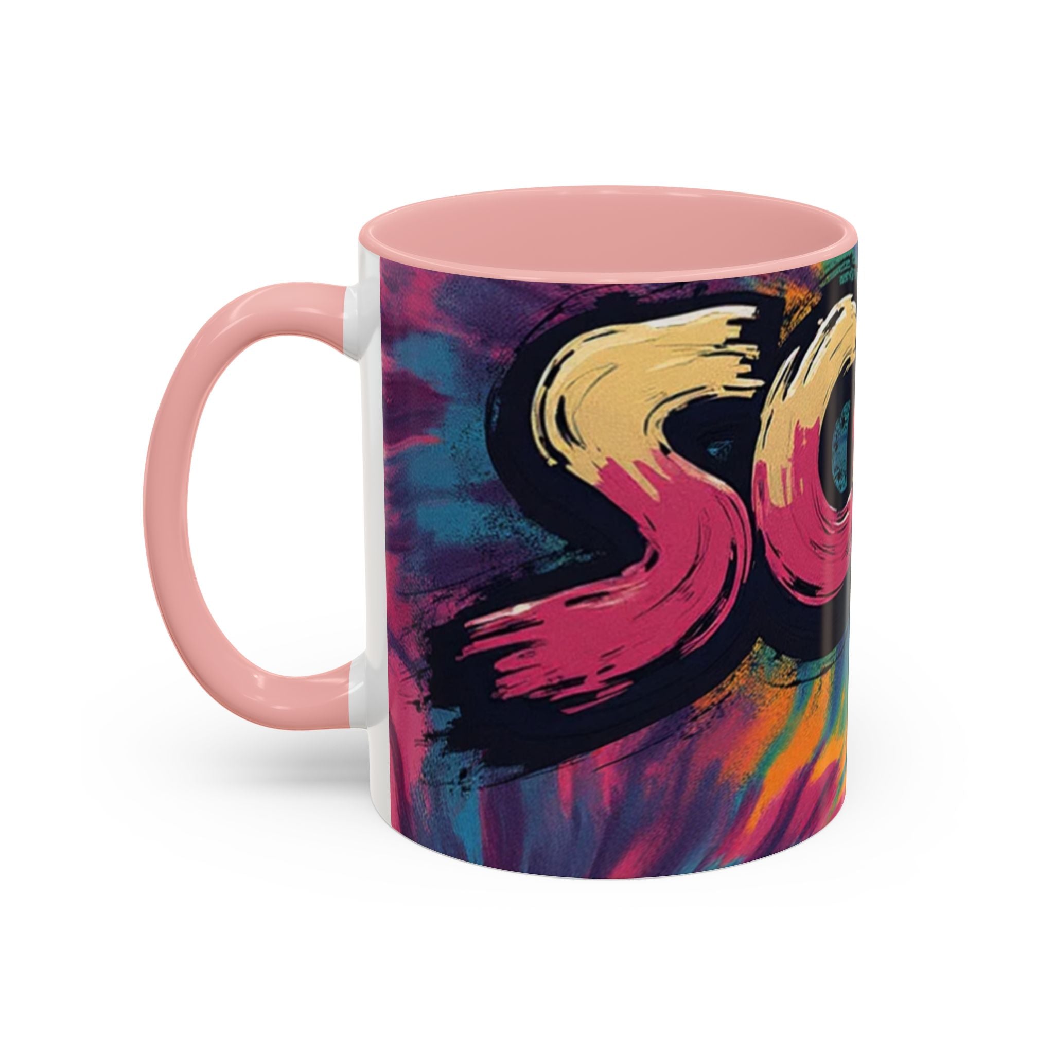 Coffee Mug — 'More' Retro Graffiti Closet Design Accent Mug (11/15oz)