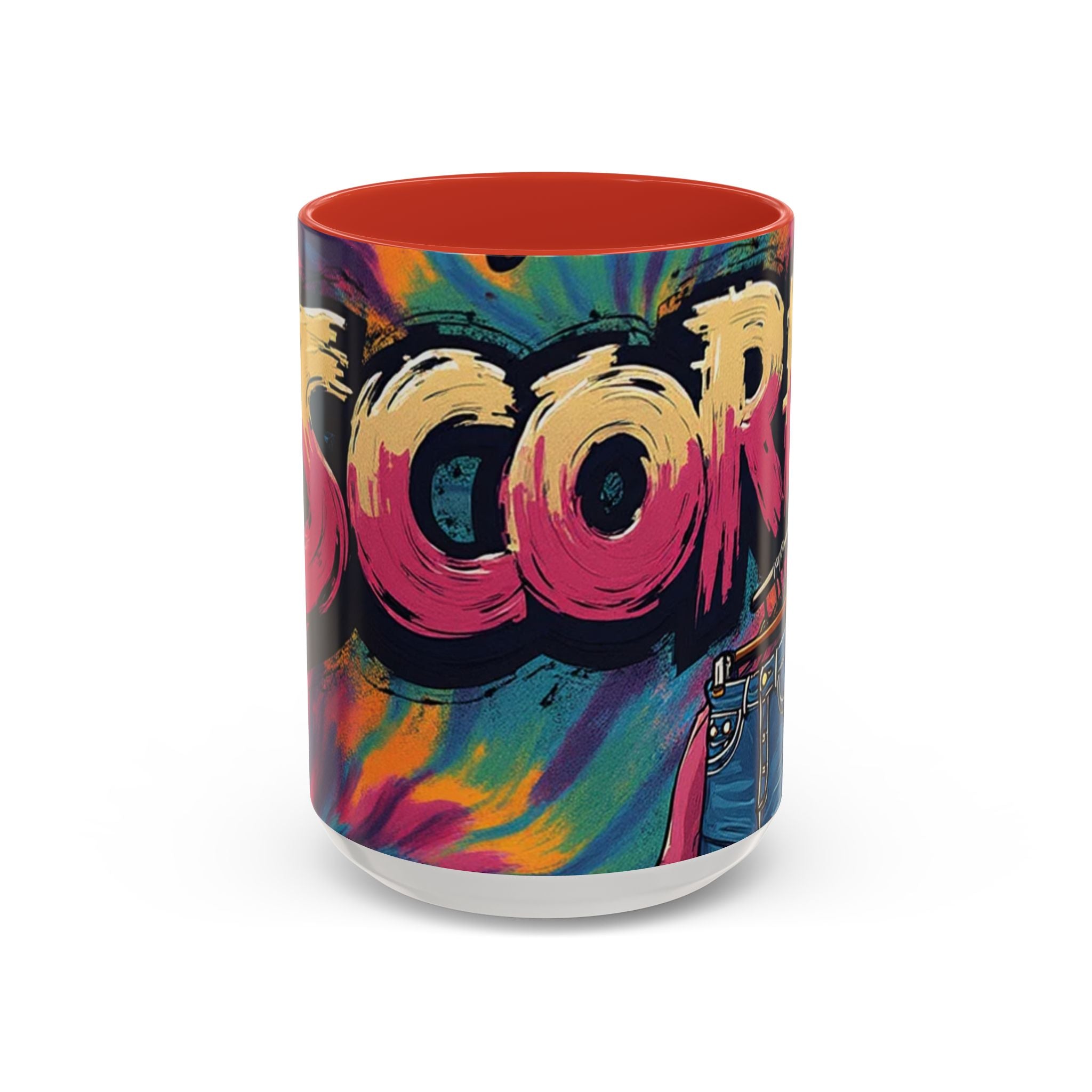 Coffee Mug — 'More' Retro Graffiti Closet Design Accent Mug (11/15oz)