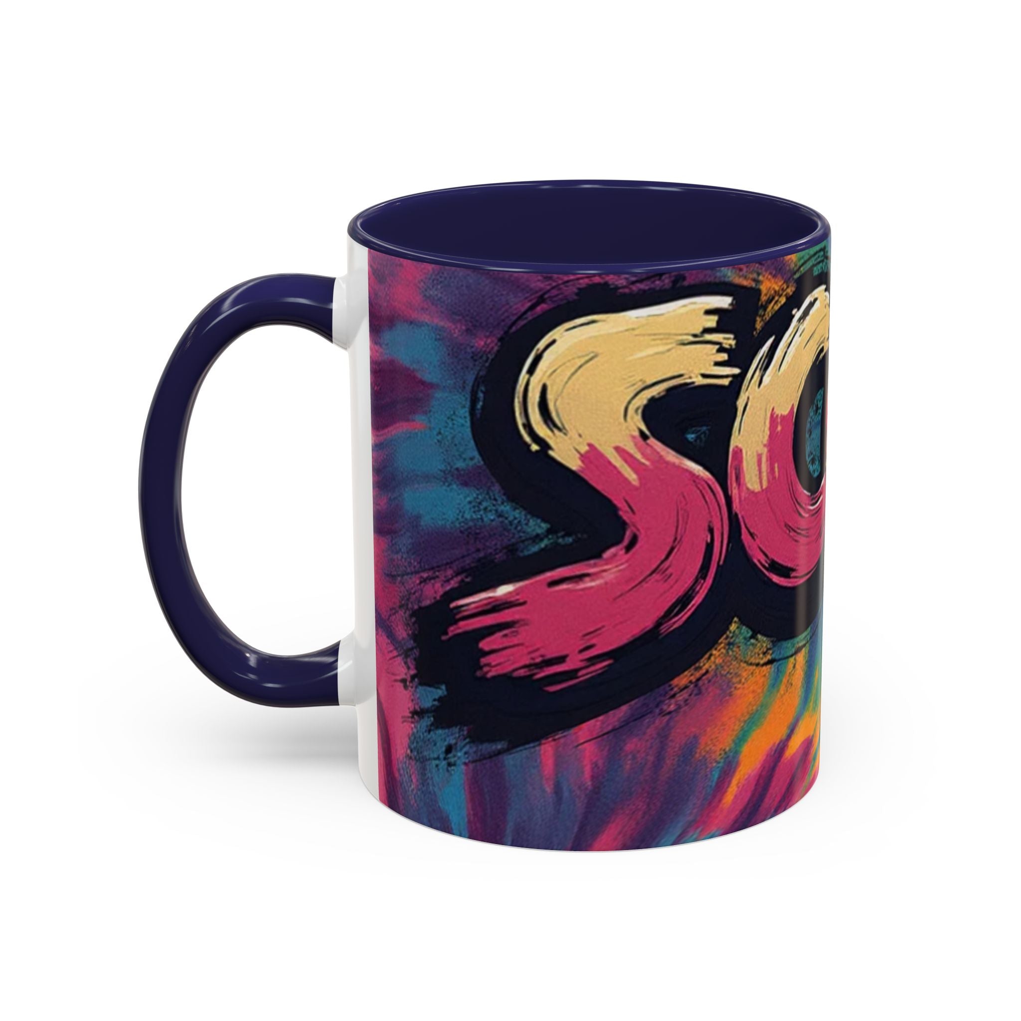 Coffee Mug — 'More' Retro Graffiti Closet Design Accent Mug (11/15oz)