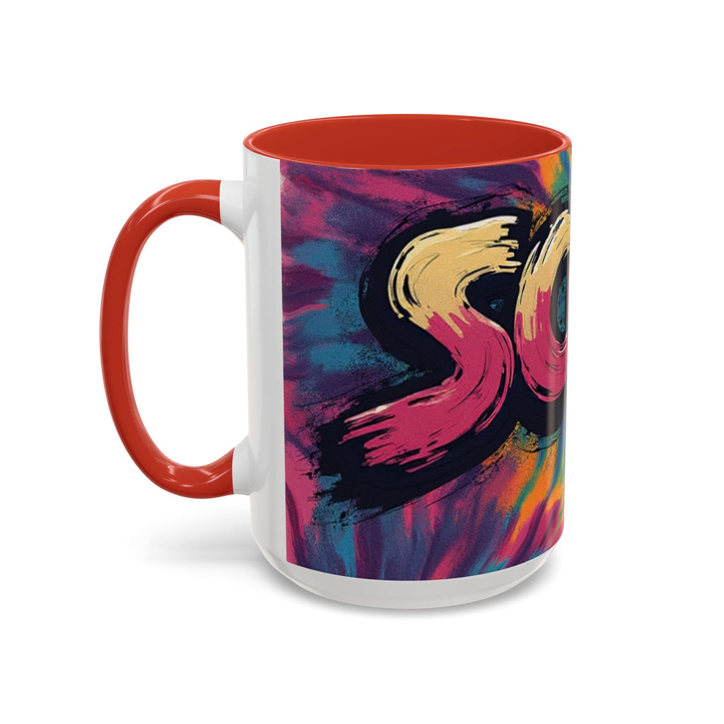 Coffee Mug — 'More' Retro Graffiti Closet Design Accent Mug (11/15oz)