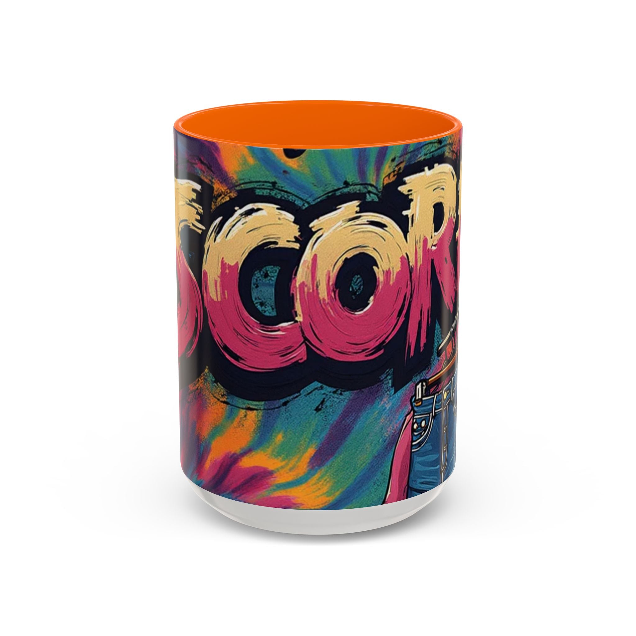 Coffee Mug — 'More' Retro Graffiti Closet Design Accent Mug (11/15oz)