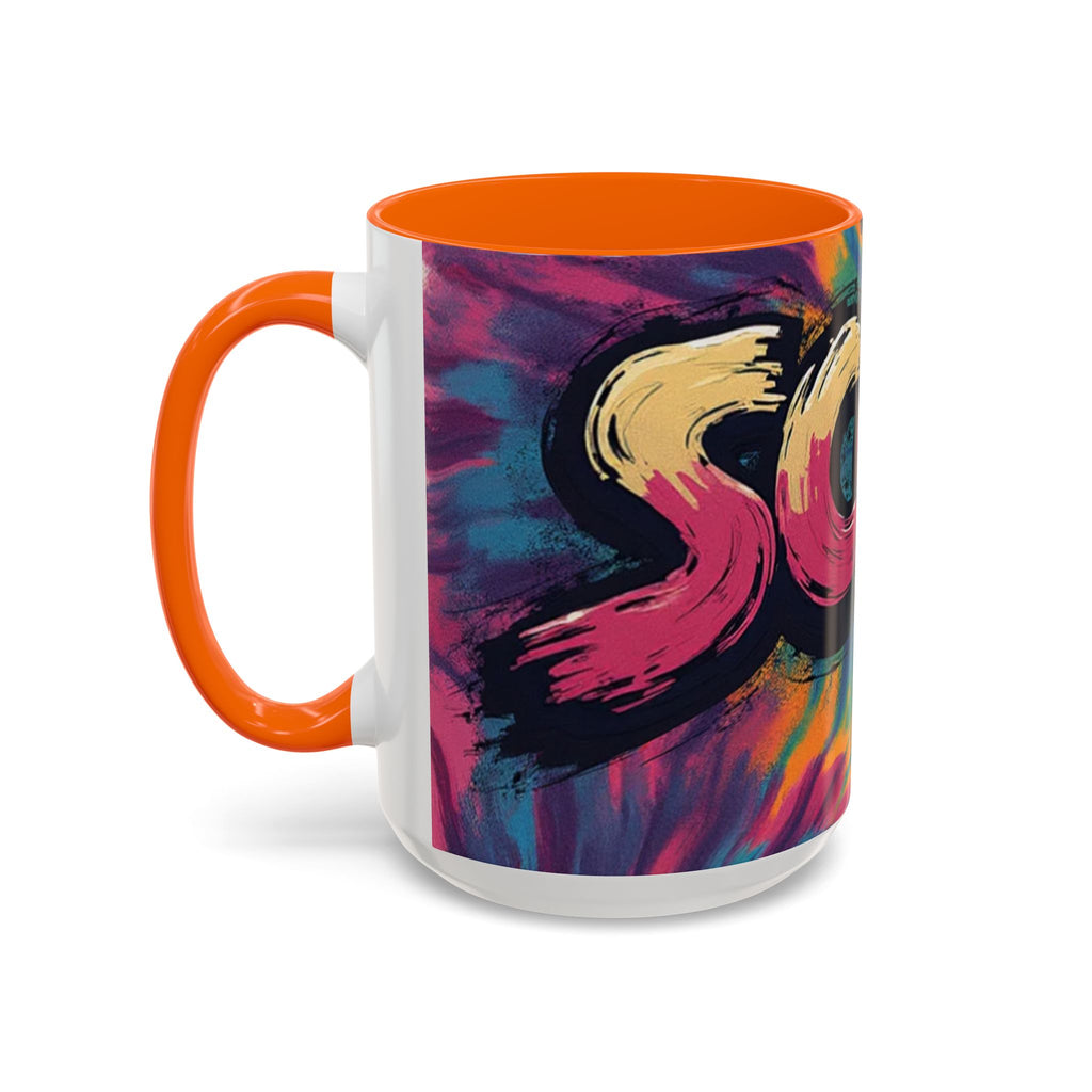 Coffee Mug — 'More' Retro Graffiti Closet Design Accent Mug (11/15oz)
