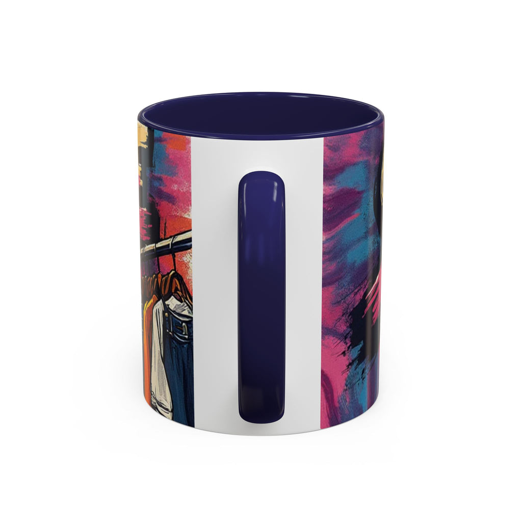Coffee Mug — 'More' Retro Graffiti Closet Design Accent Mug (11/15oz)
