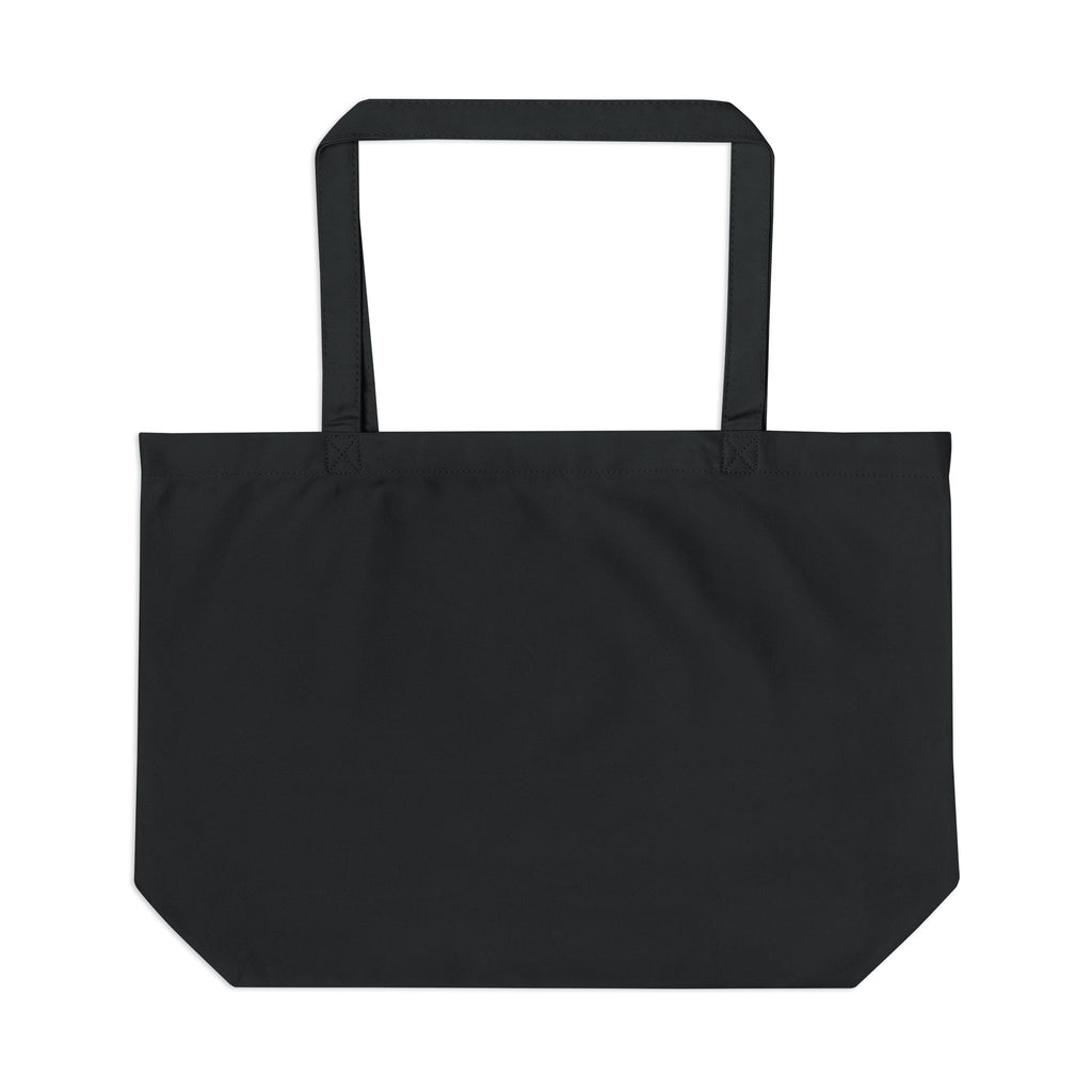 Score Tie-Dye Retro Tote Bag — Large Eco Canvas Beach & Market Bag