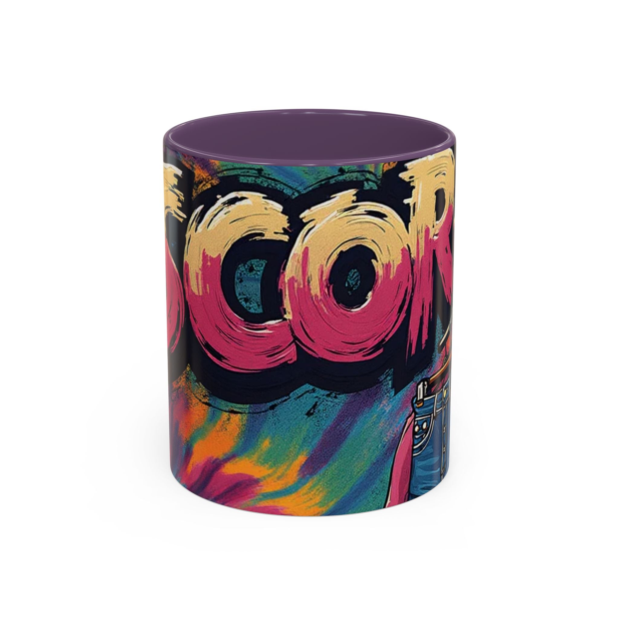 Coffee Mug — 'More' Retro Graffiti Closet Design Accent Mug (11/15oz)