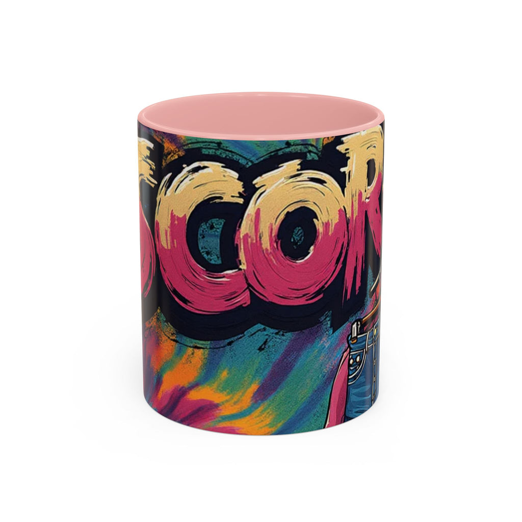 Coffee Mug — 'More' Retro Graffiti Closet Design Accent Mug (11/15oz)