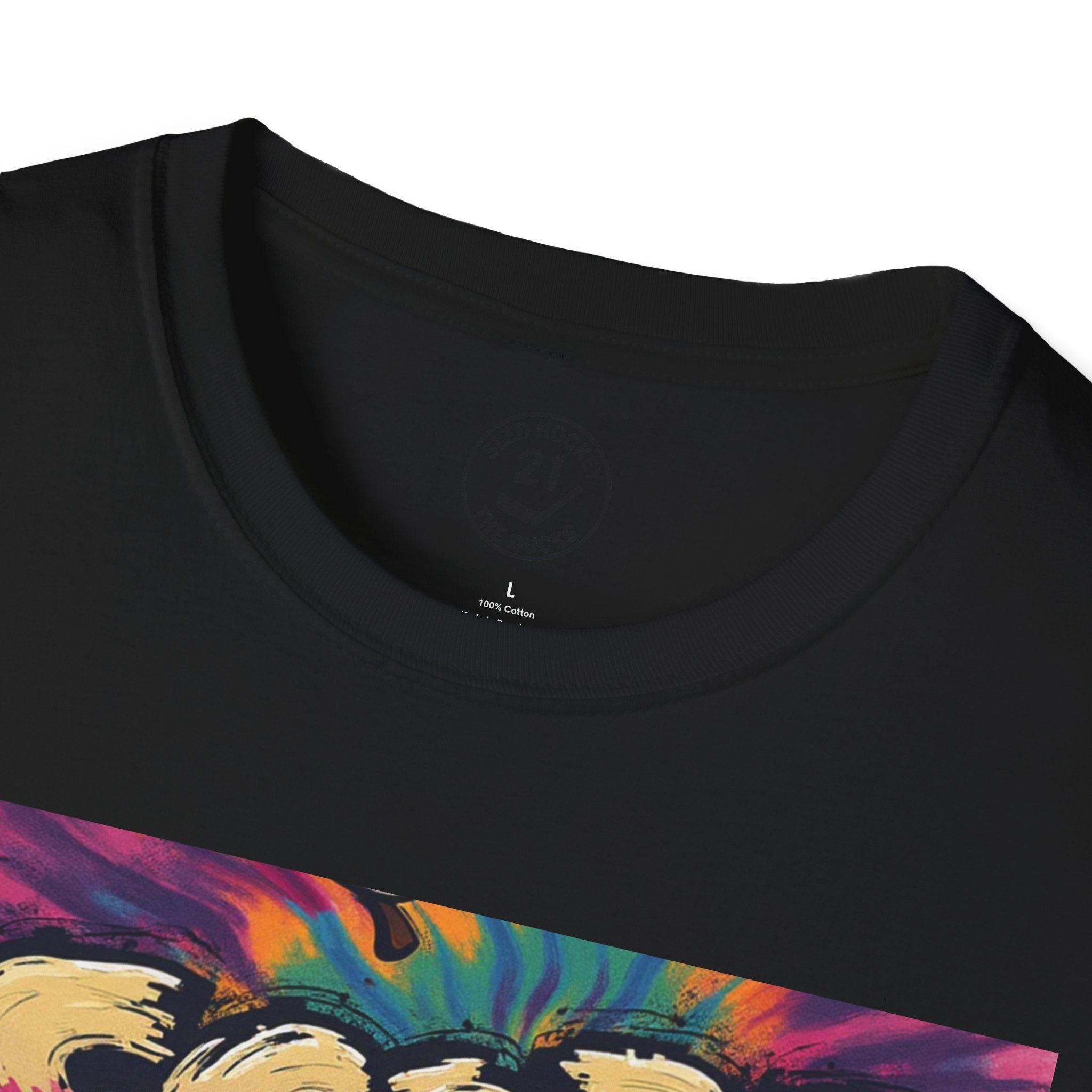 Retro Tie-Dye "Score" Graphic T-Shirt