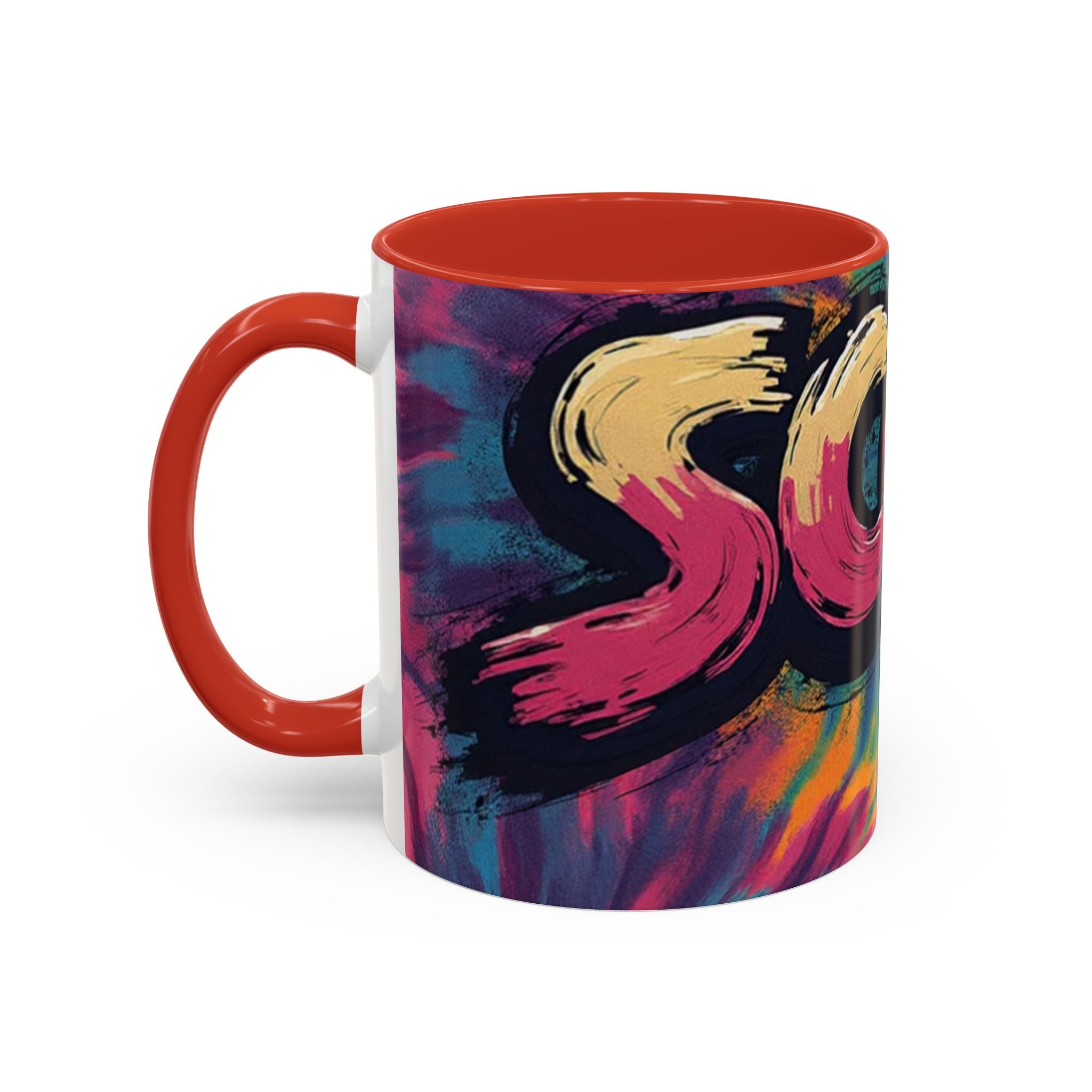 Coffee Mug — 'More' Retro Graffiti Closet Design Accent Mug (11/15oz)