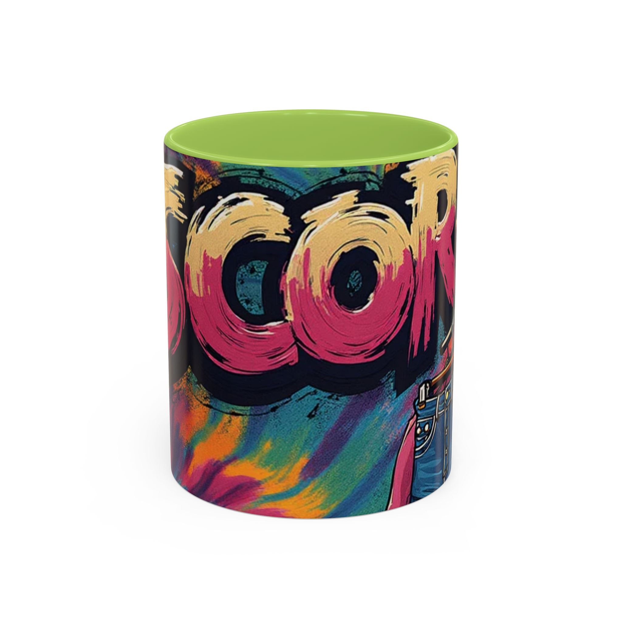 Coffee Mug — 'More' Retro Graffiti Closet Design Accent Mug (11/15oz)