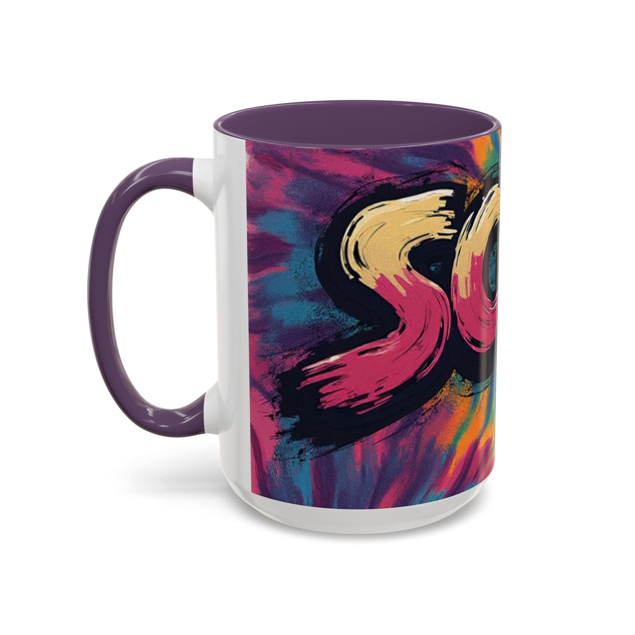 Coffee Mug — 'More' Retro Graffiti Closet Design Accent Mug (11/15oz)