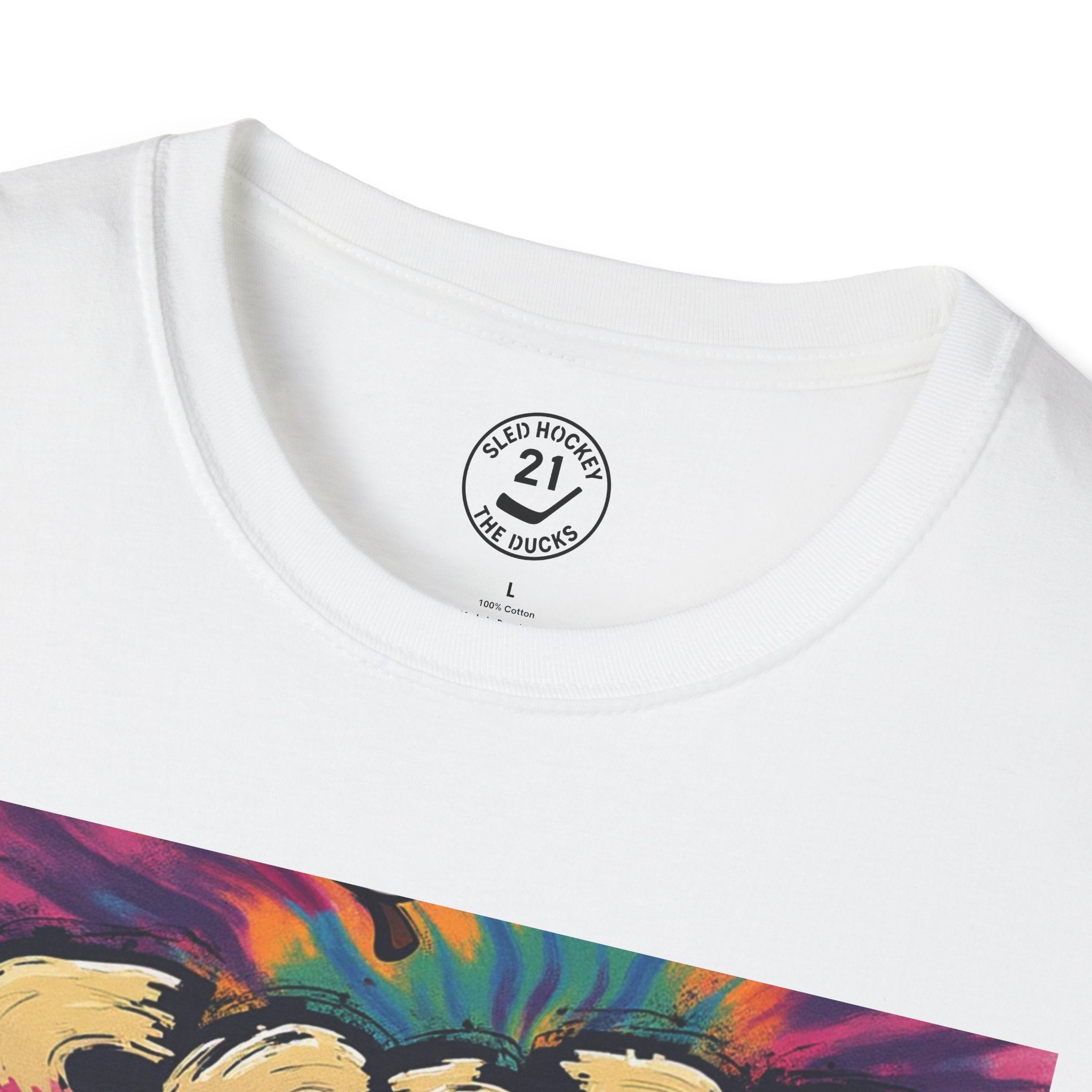 Retro Tie-Dye "Score" Graphic T-Shirt