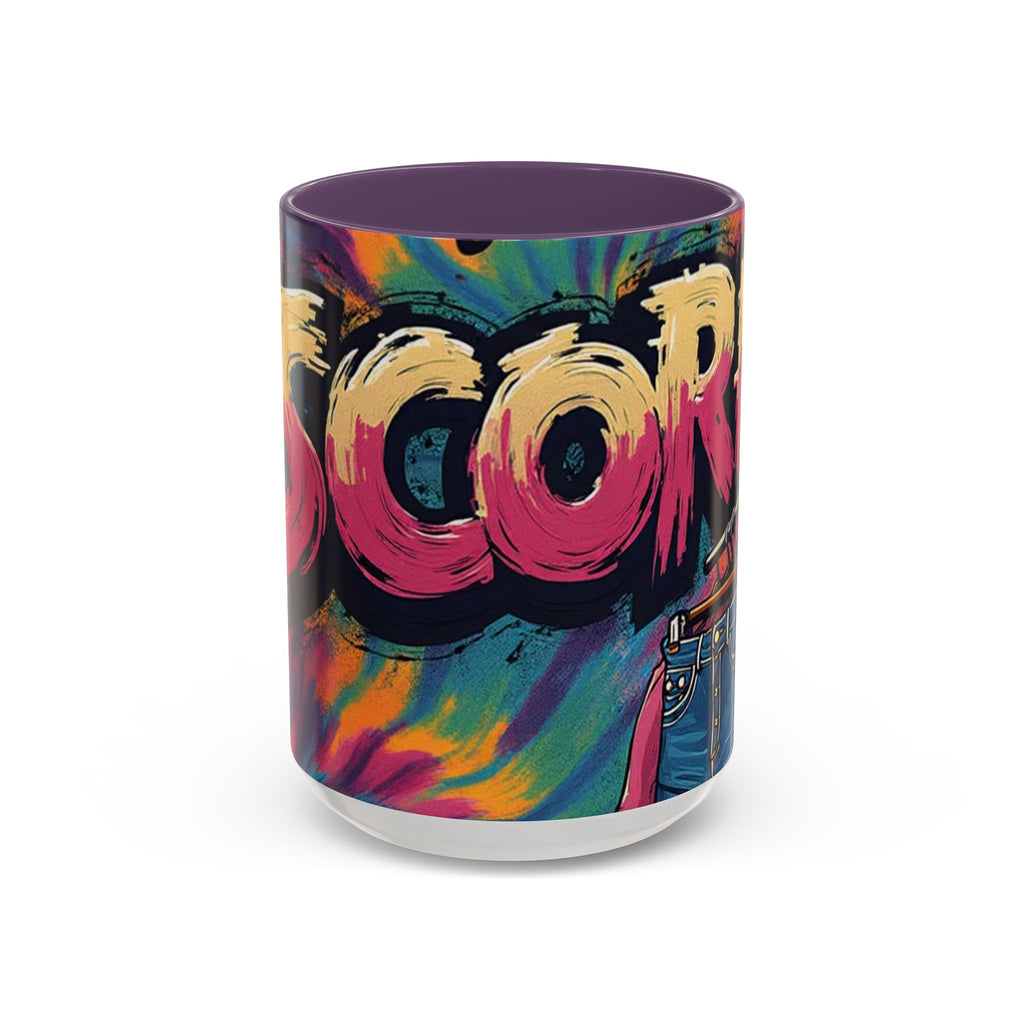 Coffee Mug — 'More' Retro Graffiti Closet Design Accent Mug (11/15oz)