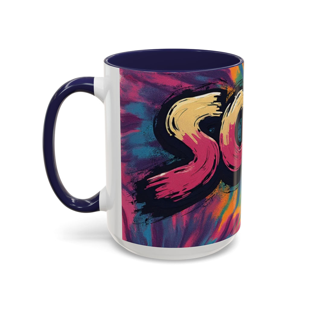 Coffee Mug — 'More' Retro Graffiti Closet Design Accent Mug (11/15oz)