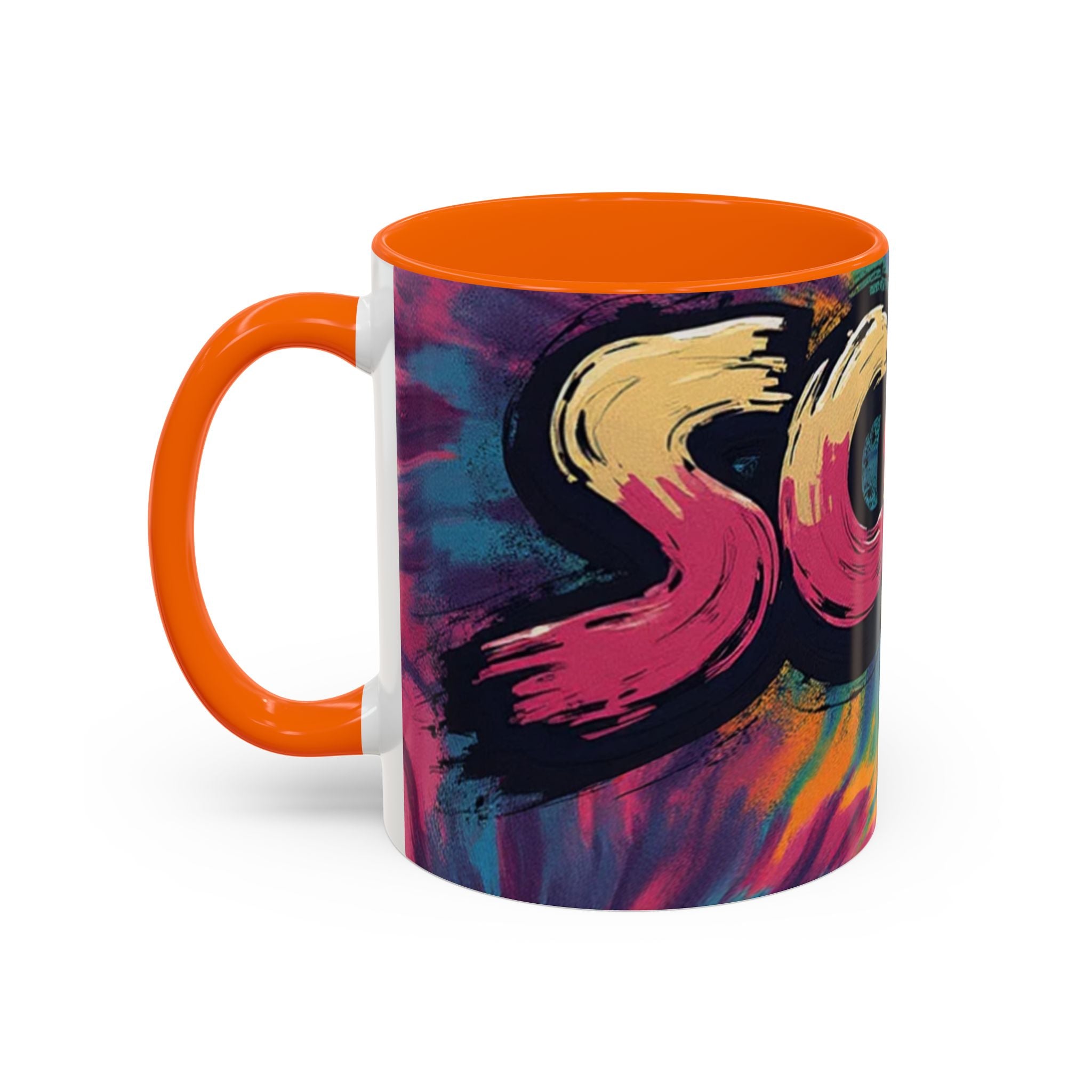Coffee Mug — 'More' Retro Graffiti Closet Design Accent Mug (11/15oz)