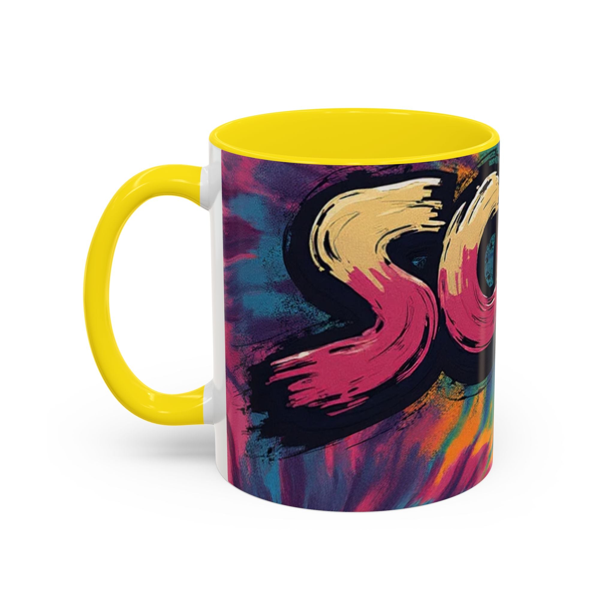 Coffee Mug — 'More' Retro Graffiti Closet Design Accent Mug (11/15oz)