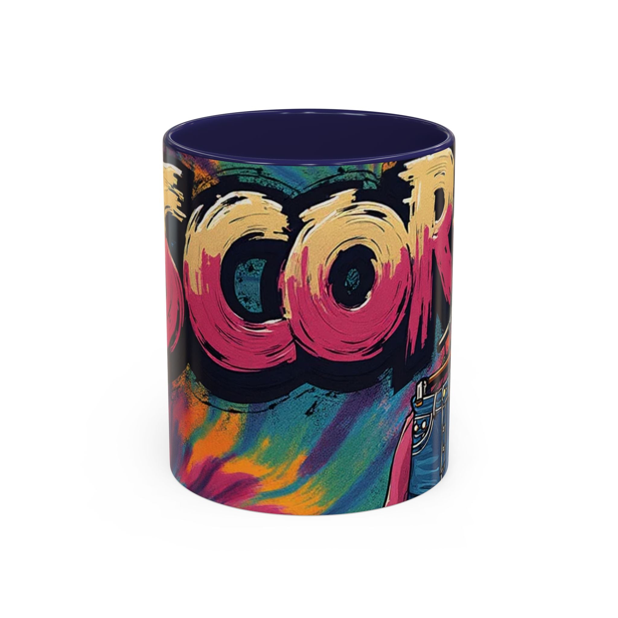 Coffee Mug — 'More' Retro Graffiti Closet Design Accent Mug (11/15oz)