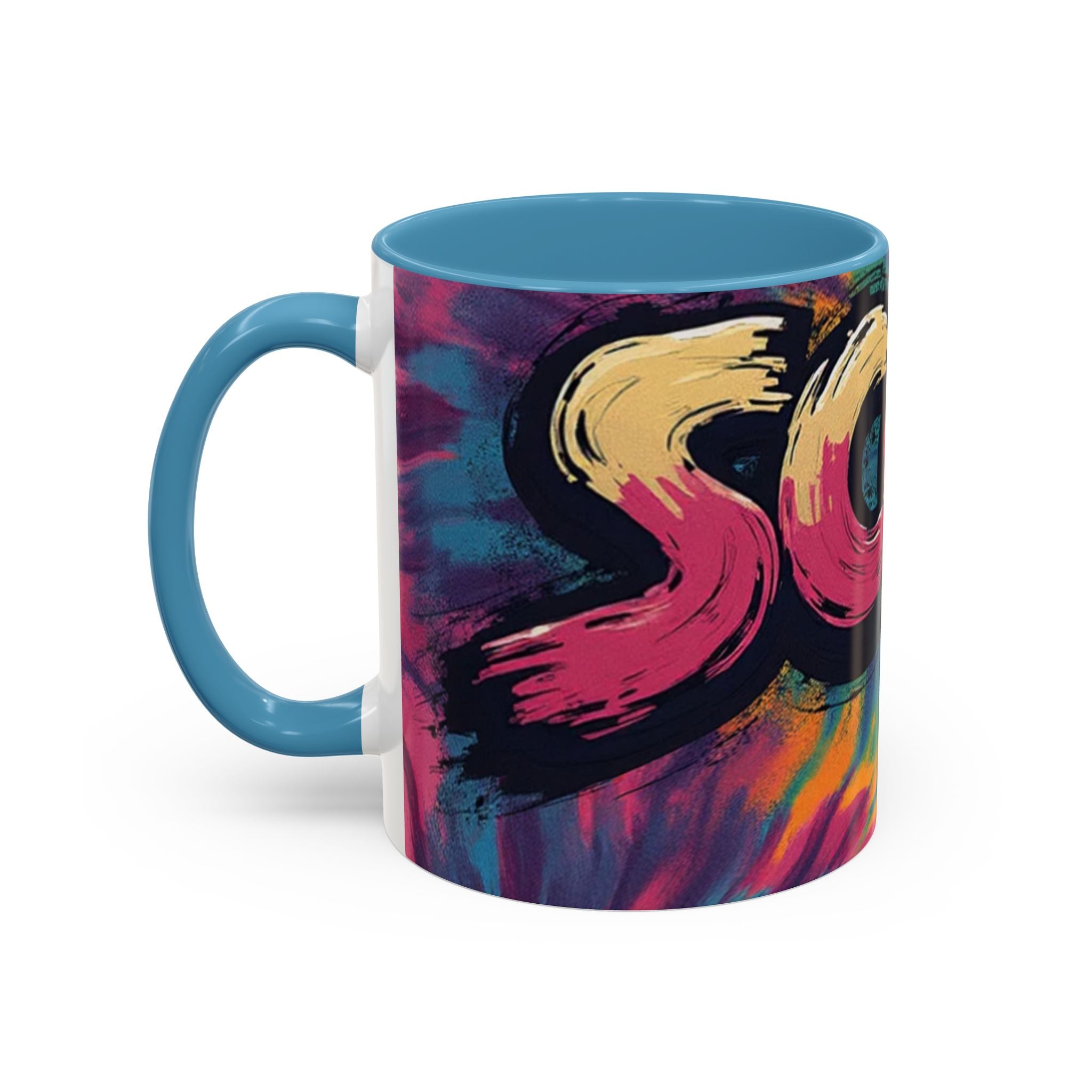 Coffee Mug — 'More' Retro Graffiti Closet Design Accent Mug (11/15oz)