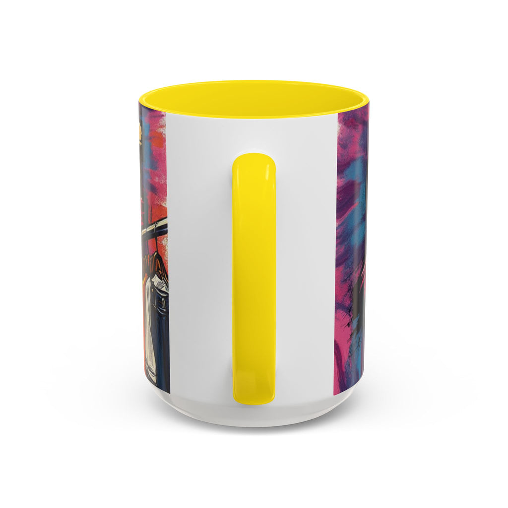 Coffee Mug — 'More' Retro Graffiti Closet Design Accent Mug (11/15oz)