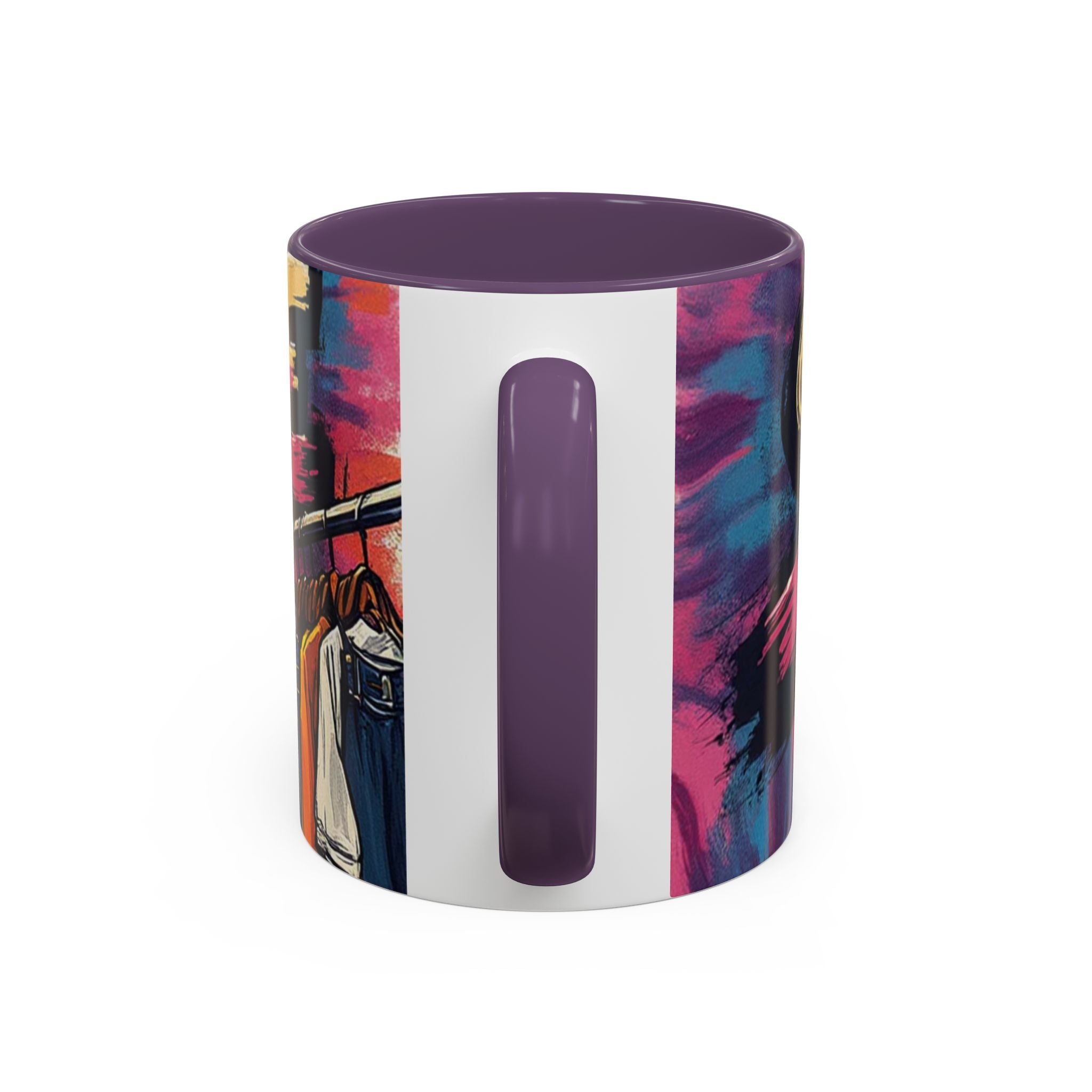 Coffee Mug — 'More' Retro Graffiti Closet Design Accent Mug (11/15oz)