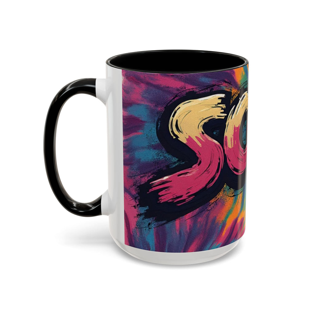 Coffee Mug — 'More' Retro Graffiti Closet Design Accent Mug (11/15oz)