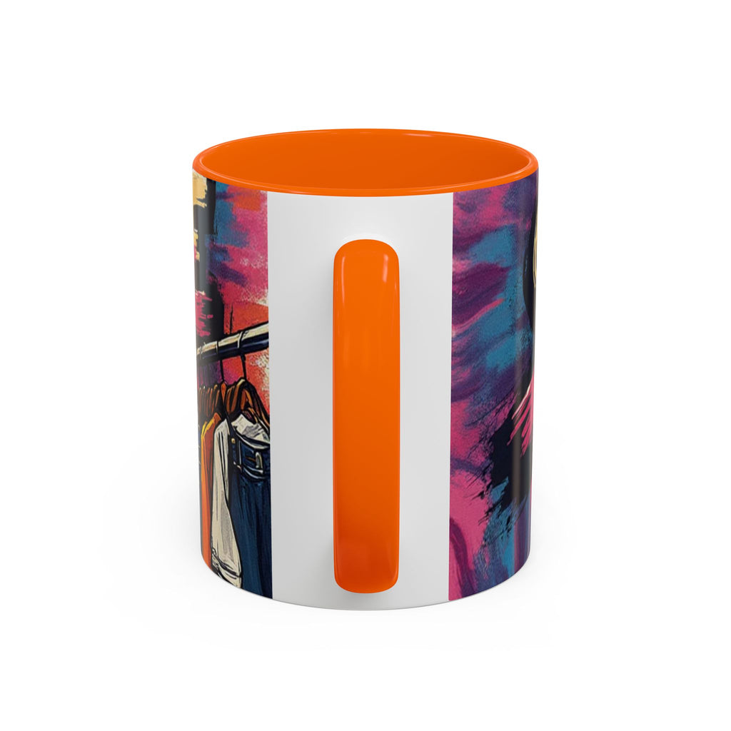 Coffee Mug — 'More' Retro Graffiti Closet Design Accent Mug (11/15oz)
