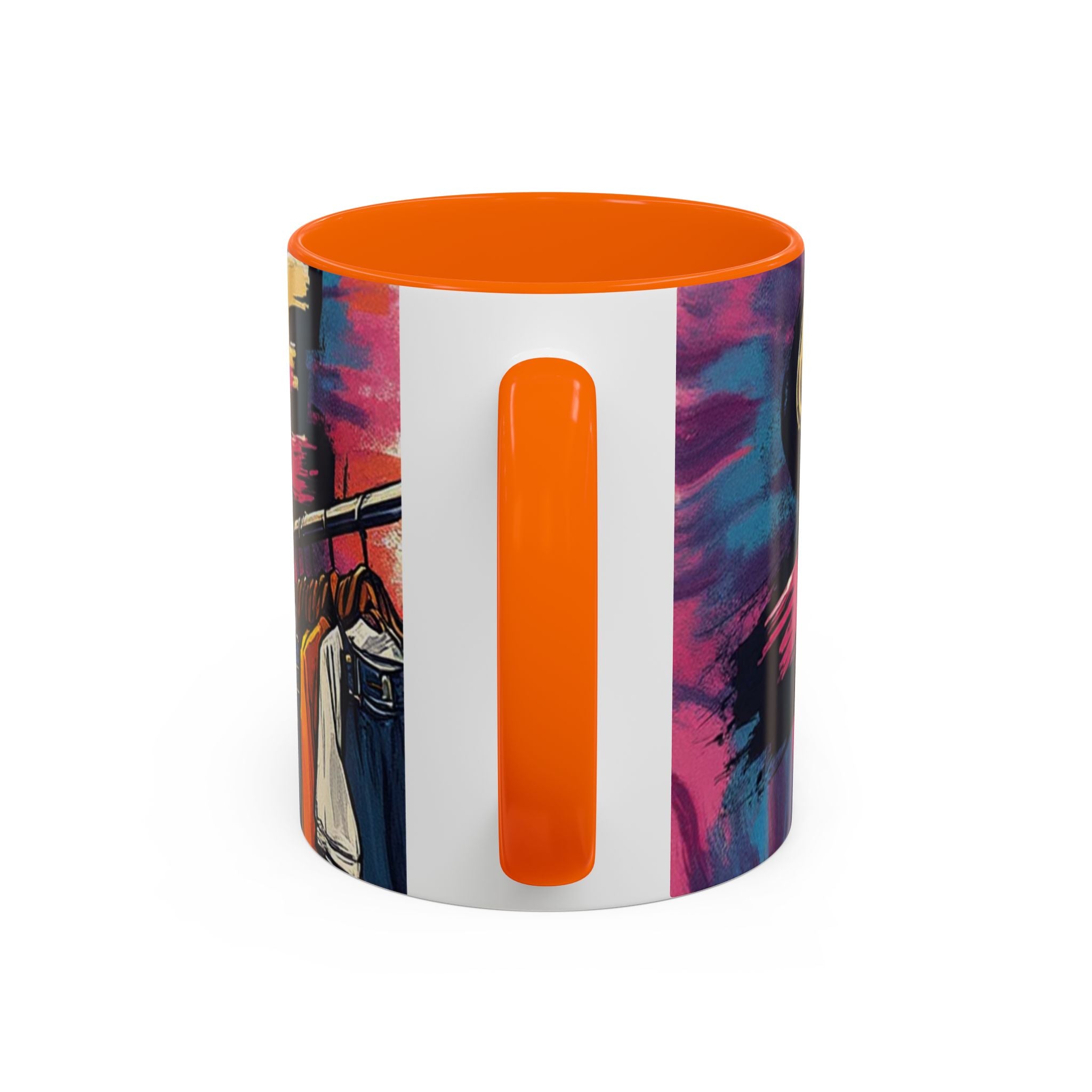 Coffee Mug — 'More' Retro Graffiti Closet Design Accent Mug (11/15oz)