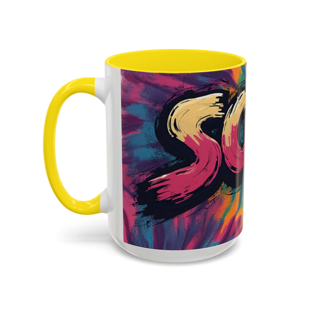 Coffee Mug — 'More' Retro Graffiti Closet Design Accent Mug (11/15oz)