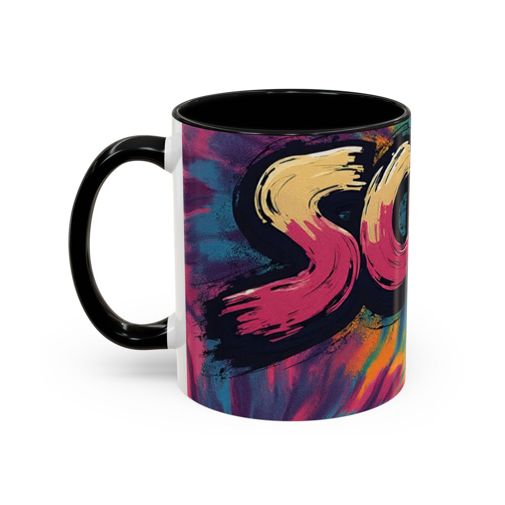 Coffee Mug — 'More' Retro Graffiti Closet Design Accent Mug (11/15oz)