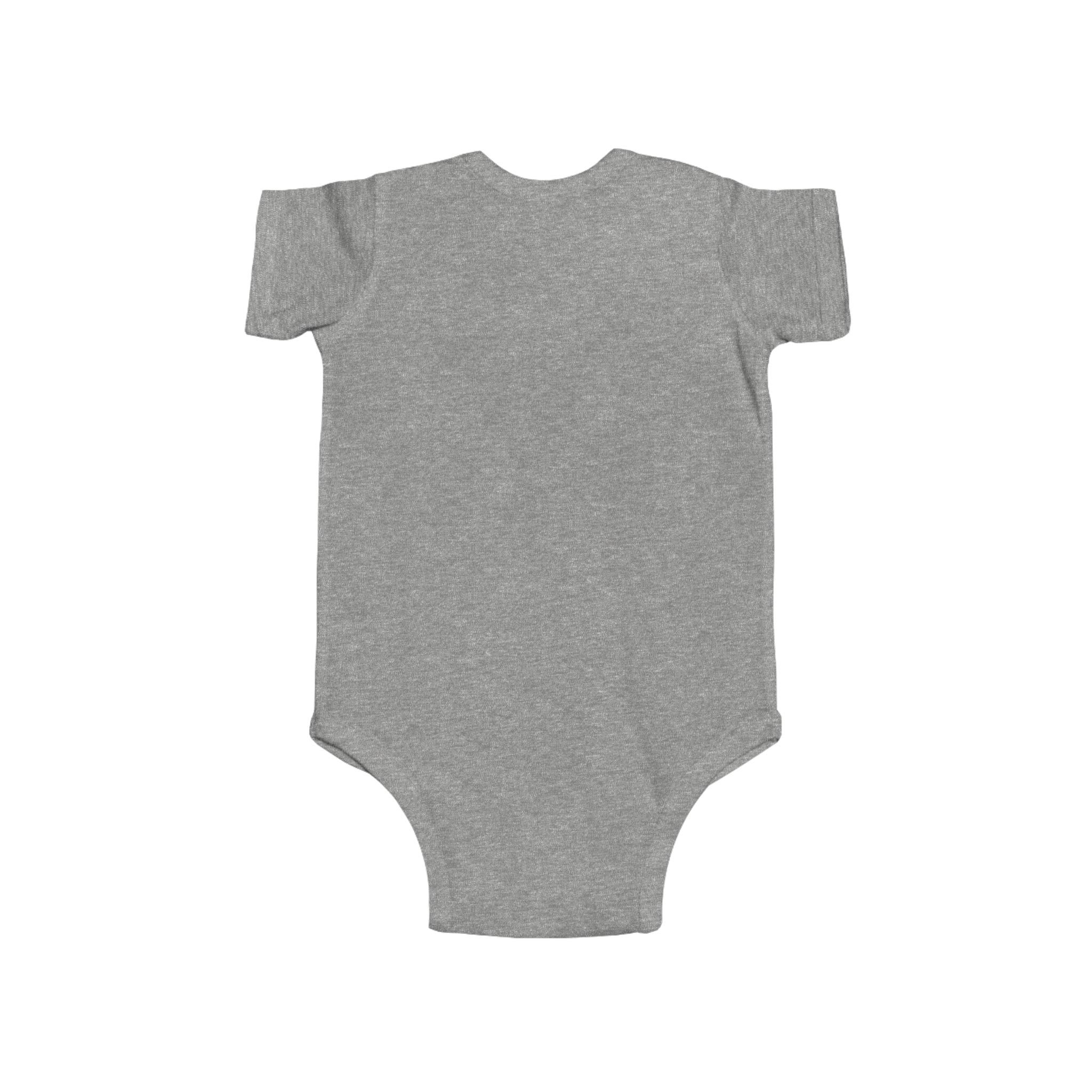 Baby Bodysuit — Retro Hockey Player Graphic Infant Onesie