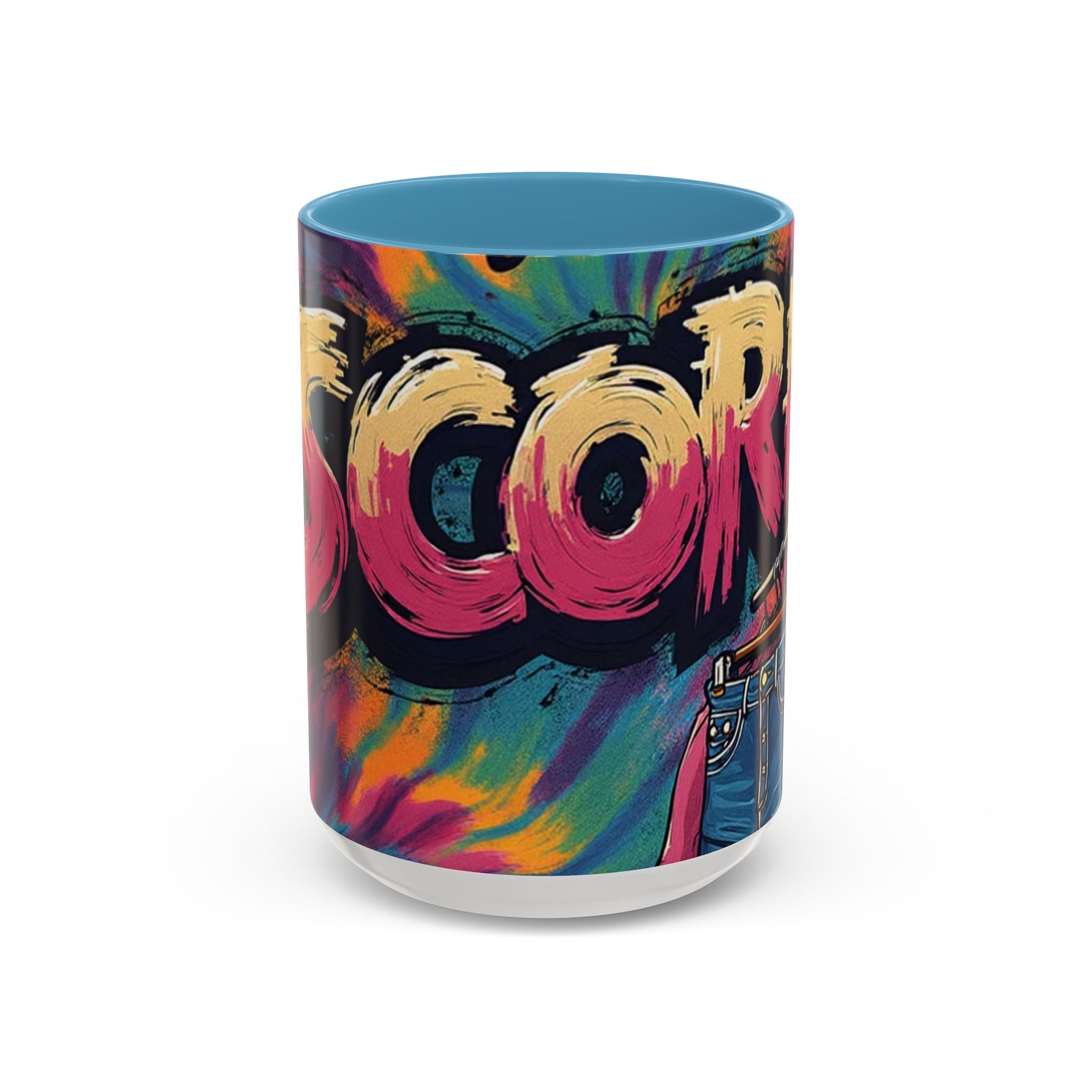 Coffee Mug — 'More' Retro Graffiti Closet Design Accent Mug (11/15oz)