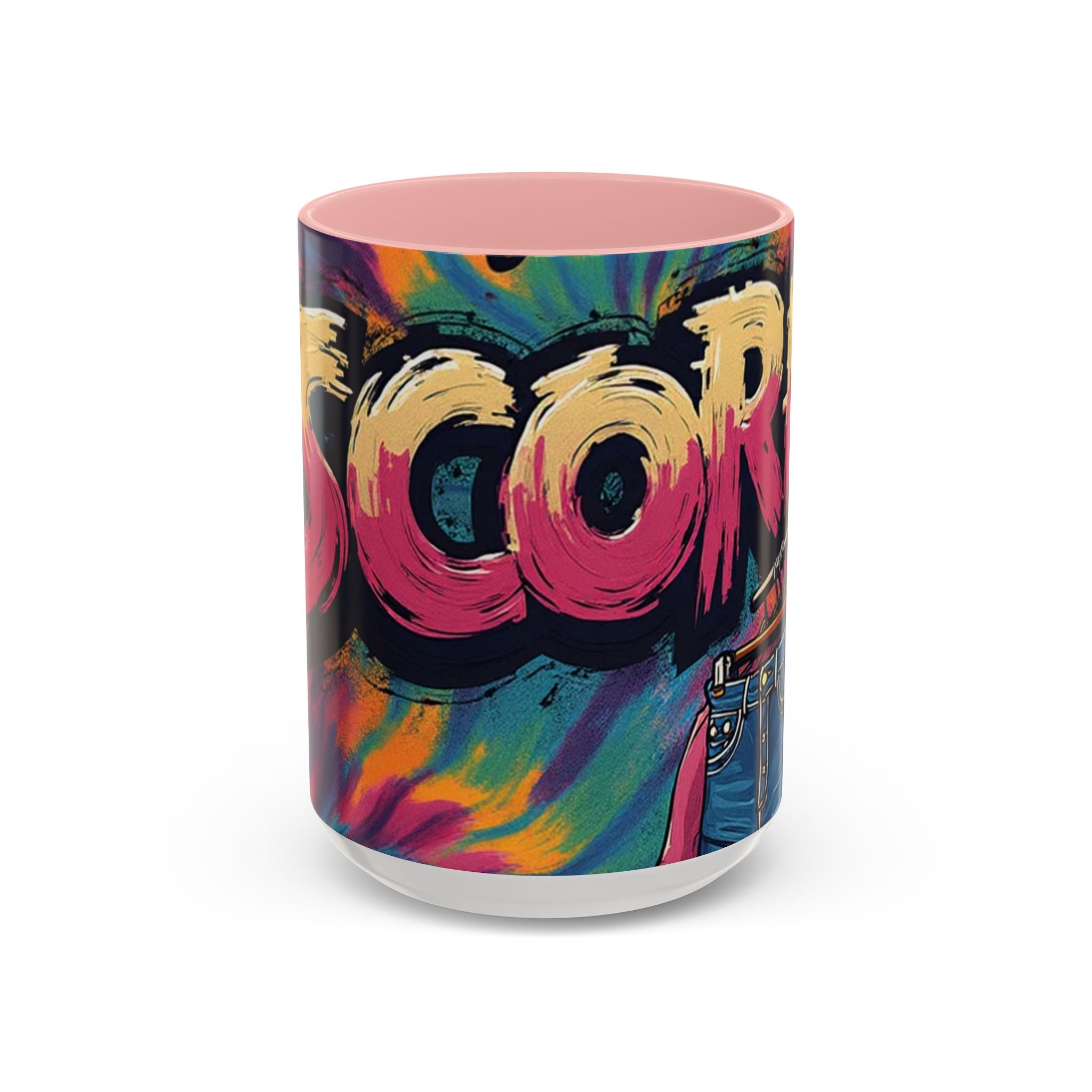 Coffee Mug — 'More' Retro Graffiti Closet Design Accent Mug (11/15oz)
