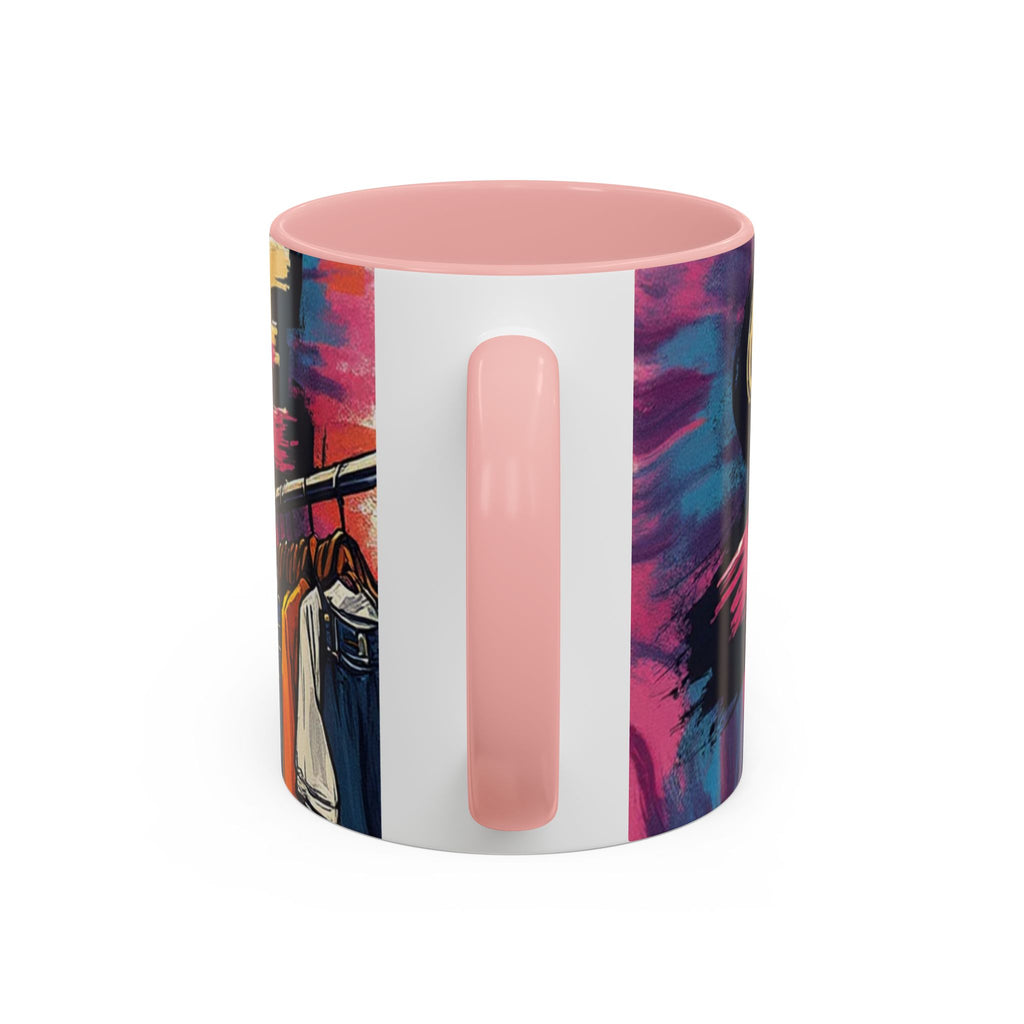 Coffee Mug — 'More' Retro Graffiti Closet Design Accent Mug (11/15oz)