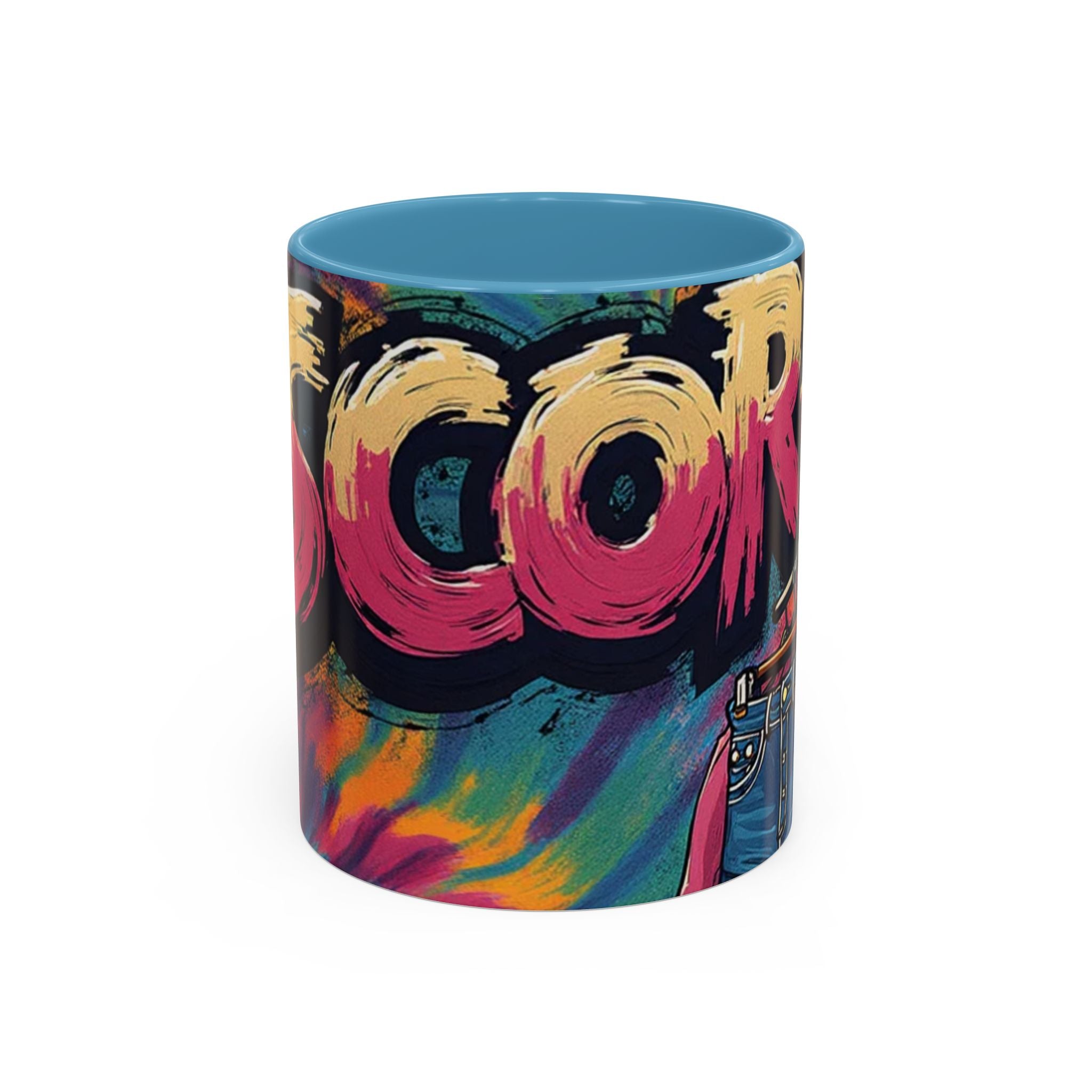 Coffee Mug — 'More' Retro Graffiti Closet Design Accent Mug (11/15oz)