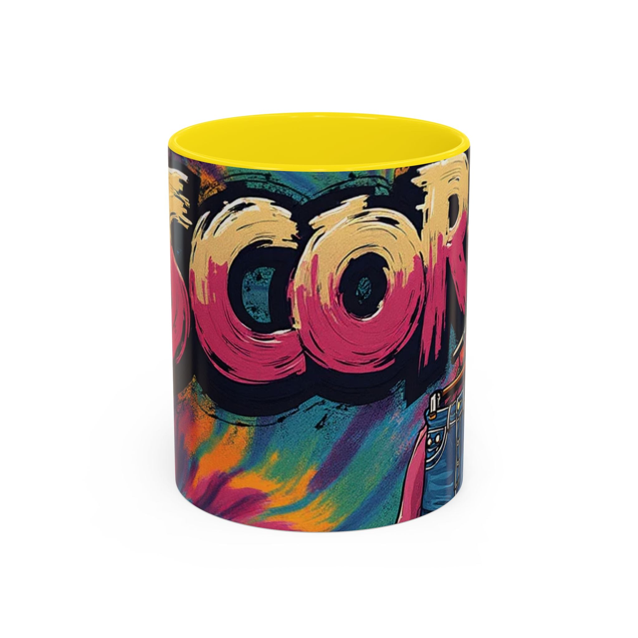 Coffee Mug — 'More' Retro Graffiti Closet Design Accent Mug (11/15oz)