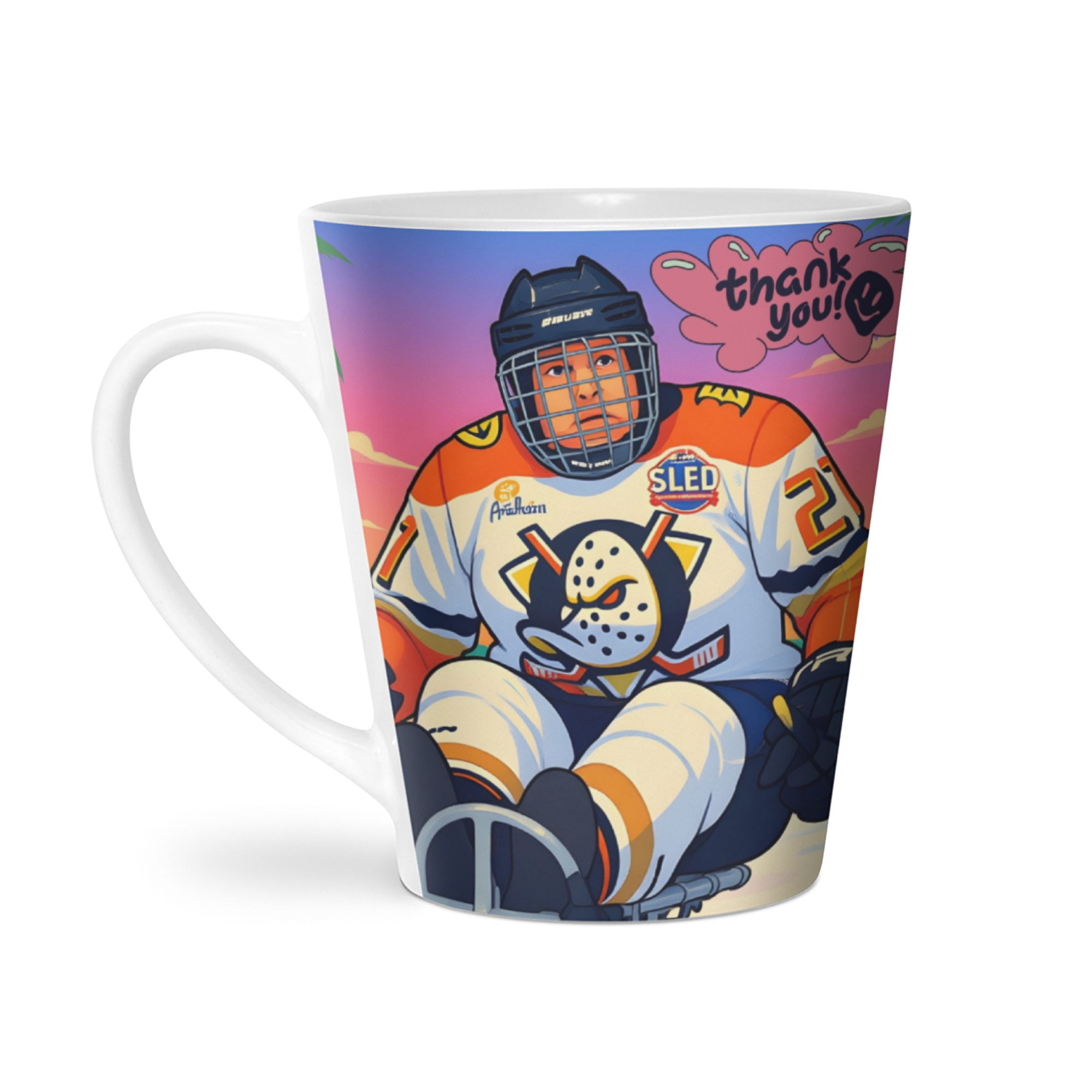 12 oz Latte Mug Lynn Thank you