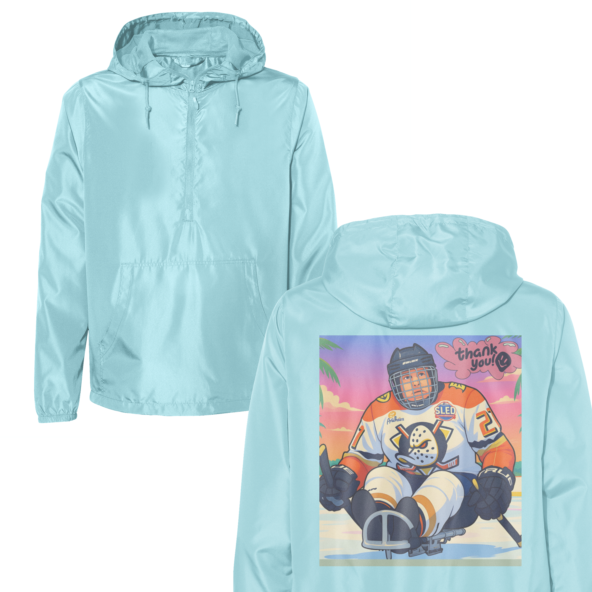 Women's Jacket pullover windbreaker